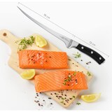 thumbnail of Joejis Filetiermesser Fisch 32 cm scharf aus Edelstahl - das Fischfiletiermesser ist hervorragend als Angelmesser