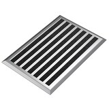 thumbnail of Fußmatte Außen Schmutzfangmatte für Draußen - 40 x 60 cm silbernem Aluminiumrand Wetterfester Fußabstreifer Outdoor Fußmatte