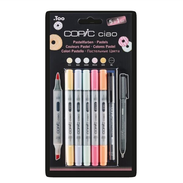 Marker Copic Ciao 5+1 Set Pastels