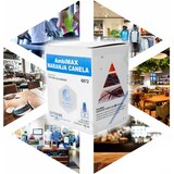 thumbnail of Recambio Ambimax Ambientador Naranja-Canela Extrem 100ml, 30 días de duración, 150m2 cobertura intensa, perfume equilibrado. (NO INCLUYE APARATO)