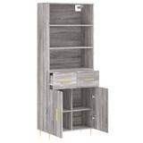 thumbnail of Helloshop26 - Buffet Sideboard Kommode Kleiderschrank Aufbewahrungsmöbel Organizer Küche Wohnzimmer Lounge hohe Sonoma-Eiche 69,5 x 02_0035484