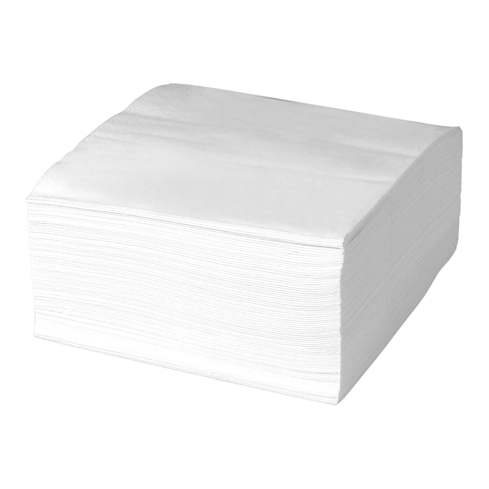 Papierservietten 33 x 33 cm 1-lagig 1/4-Falz weiß