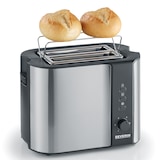 thumbnail of Tostador Automático de 2 ranuras Severin AT 2589 Acero inoxidable mate-negro 800 W