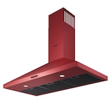 thumbnail of Wiggo WE-A930P(R)  - Wandschouw Afzuigkap - 90cm - Rood