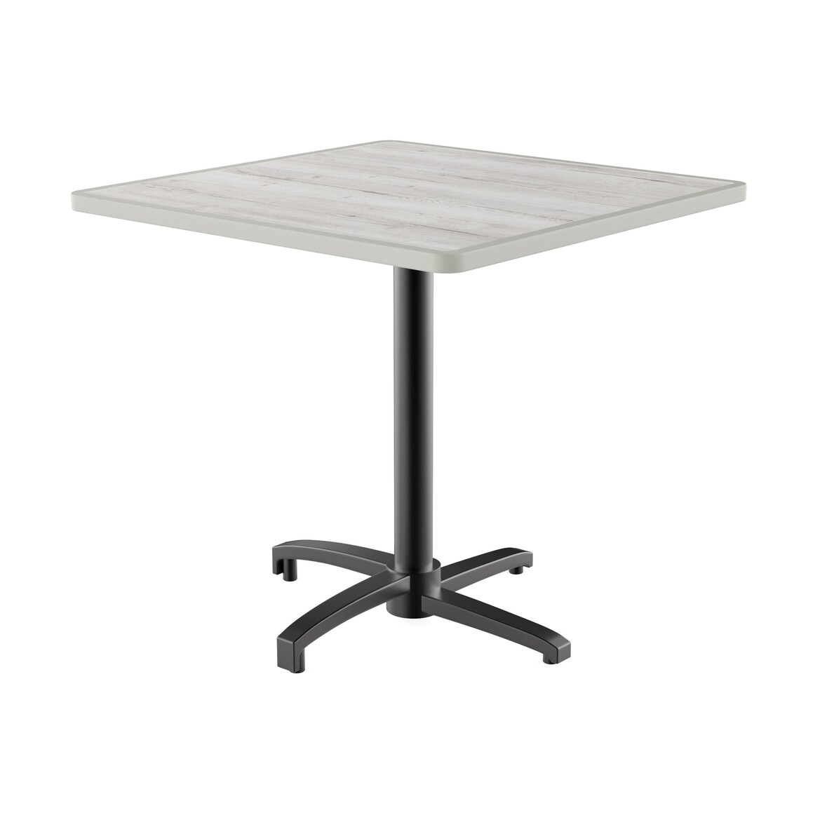 Gastro Outdoor Terrassentisch Rene | klappbar | 80x80 cm | Resalit Eiche Hell