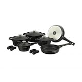 thumbnail of Batterie de cuisine 14 pièces Noir  RLOS1014-BLK usage non-intensif Royalty Line