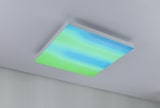 thumbnail of Paulmann LED Panel Velora Rainbow dynamicRGBW   eckig 450x450mm  19W 1690lm RGB+ Weiß dimmbar 79905