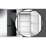 thumbnail of PKM Kühlgefrierkombination KHKG173BC schwarz 161L Kühlschrank LED