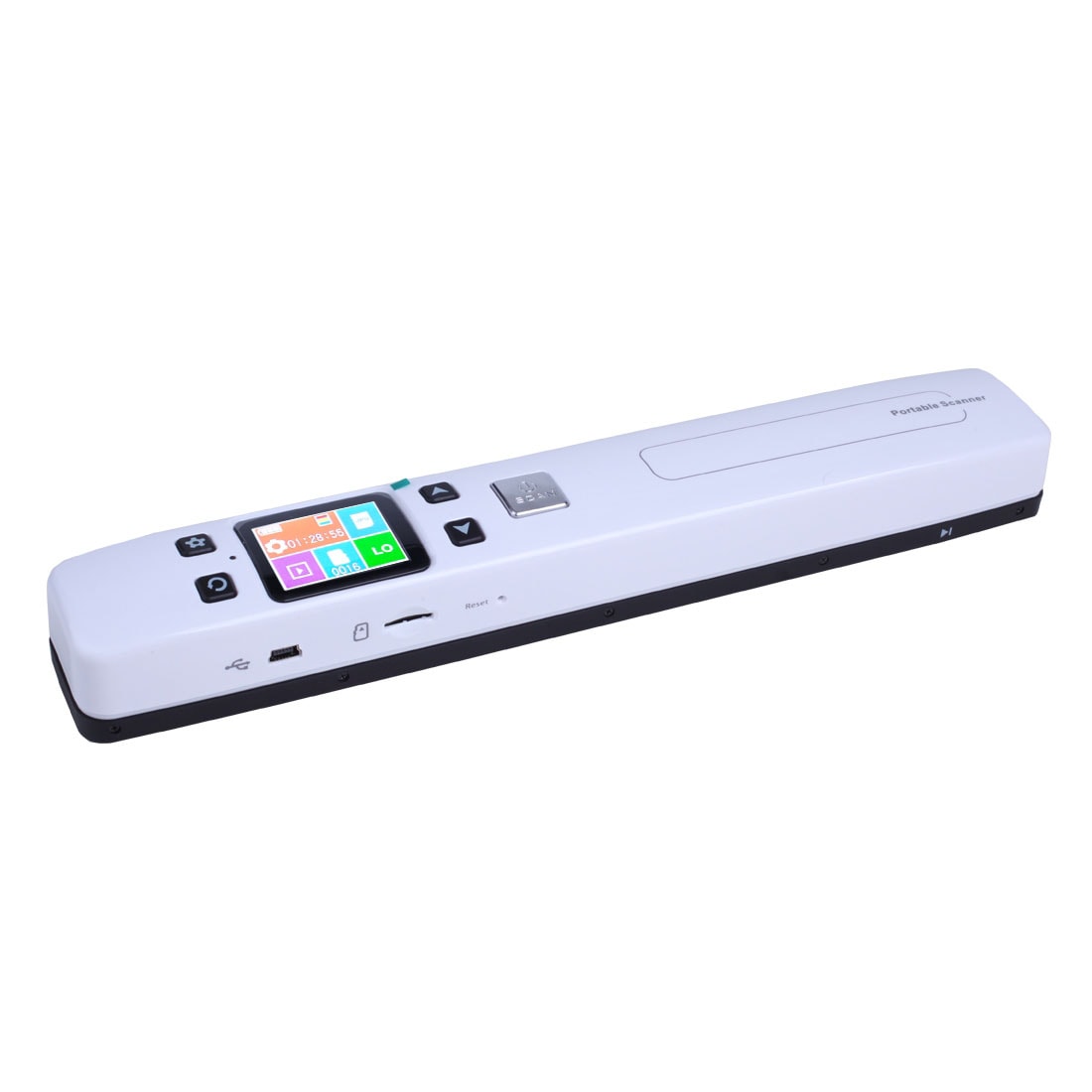 Scanner Portable Windows Mac Os Scanneur USB LCD LED Pdf Jpg Blanc + SD 8Go YONIS