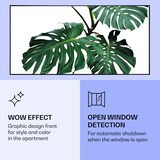 thumbnail of Wonderwall Air Art Smart Infrarotheizung Grünes Blatt 120x60cm 700W Mehrfarbig