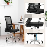 thumbnail of Silla de oficina / silla giratoria STAR-TEC S malla / tela negro hjh OFFICE