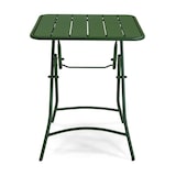thumbnail of Tavolo metallo rovigo pieghevole verde cm60x60h72