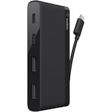 thumbnail of Belkin 4-Port USB-C Travel Hub (2x USB A, 2x USB C), schwarz