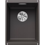 thumbnail of BLANCO SUBLINE 320-U Unterbauspüle / SILGRANIT / Felsgrau / Stopfen -