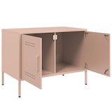 thumbnail of Helloshop26 - Meubles TV multimédia étagère télévision buffet téléviseur salle à manger salon chambre 2 pièces rose 68 x 39 x 50,5 02_0028649