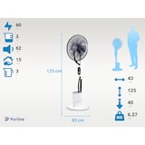thumbnail of PURLINE Ventilateur nébuliseur numérique DC et réservoir de 3 L MISTY 4