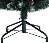 thumbnail of vidaXL Künstlicher Weihnachtsbaum Schlank 150 LEDs 150 cm