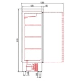 thumbnail of Armario refrigeración snack Yostin®  135 cm.