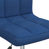 thumbnail of vidaXL Bürostuhl Drehbar Blau Stoff