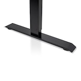 thumbnail of Zit-sta bureau elektrisch verstelbaar - MRC EASY 160 x 80 cm | frame zwart - blad zwart eiken