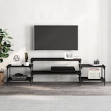 thumbnail of vidaXL TV-Schrank Schwarz 197x35x52 cm Holzwerkstoff