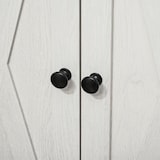 thumbnail of HOMCOM aparador para salón armario de almacenamiento con puertas dobles cajón y estante ajustable para cocina dormitorio 60x30x87,4 cm blanco