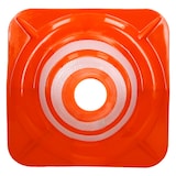 thumbnail of ECD Germany 1x Verkehrskegel 47 cm Orange-Weiß 2 Reflektoren Stapelbar Flexibel Warnkegel Leitkegel Verkehrshütchen