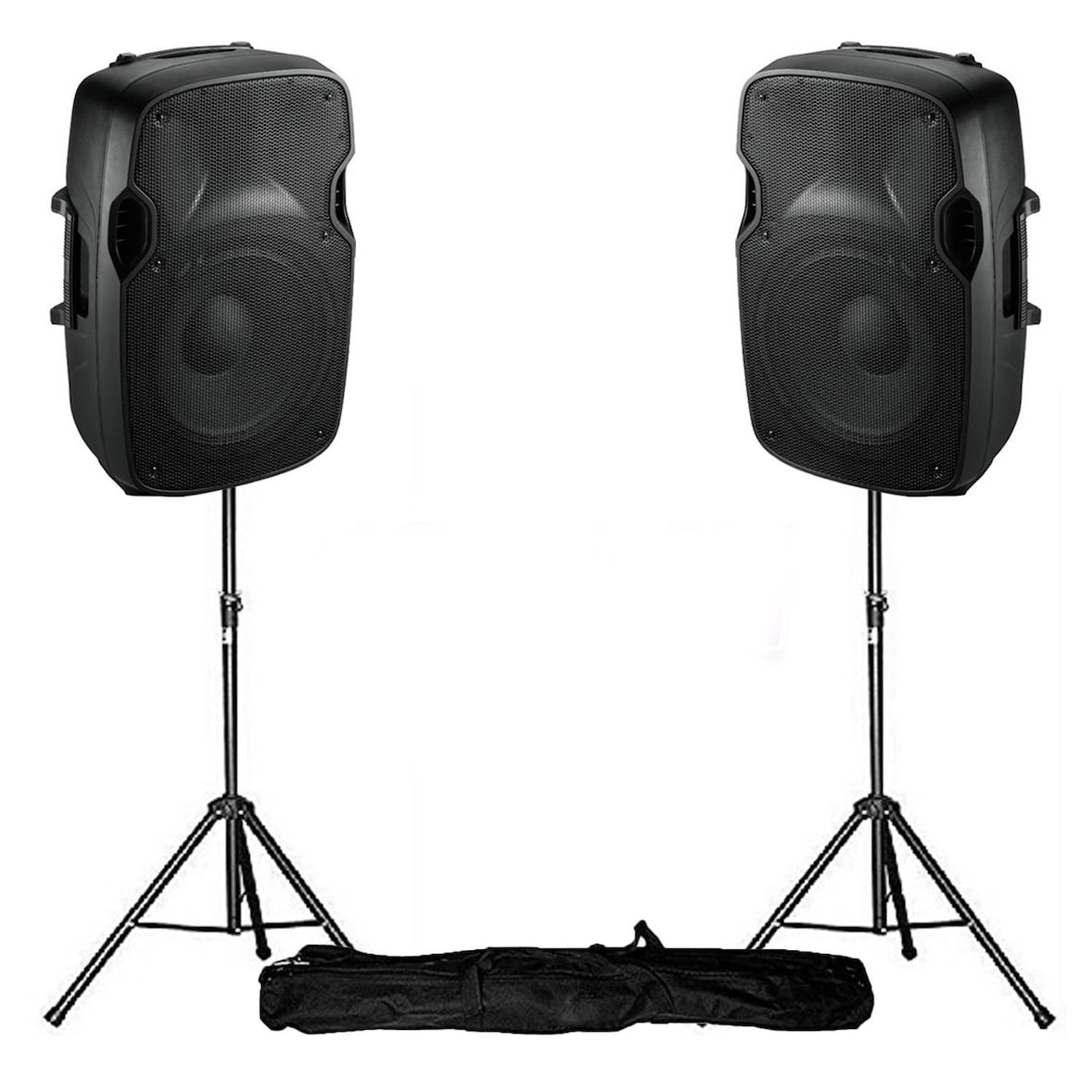 ENCEINTES Dj SONO ACTIVE 8"/20cm - 400W + Pieds