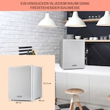 thumbnail of Klarstein Happy Hour Minibar 40L 5-15°C 23 dB LED-Licht Silber
