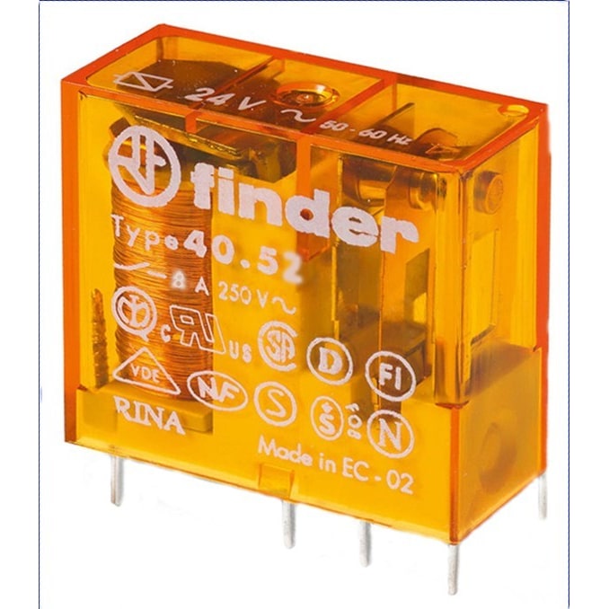 10 Stk. Finder Relais 40.52.8.024.0001 405280240001