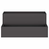 thumbnail of vidaXL Gartenblumentopf Schwarz 100 x 60 x 45 cm Stahl