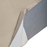 thumbnail of Dmora Divano fisso Nadia, Divano componibile a 2 posti con penisola sinistra, 100% Made in Italy, Sofà moderno in tessuto, Cm 220x170h70, Tortora