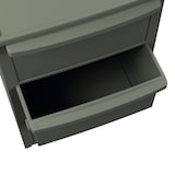 thumbnail of Taupegrijze ladekast met 4 laden - Slaapkamer, kantoor, wasruimte, opbergmeubel 39 x 38,5 x H 80,5 cm Art Plast