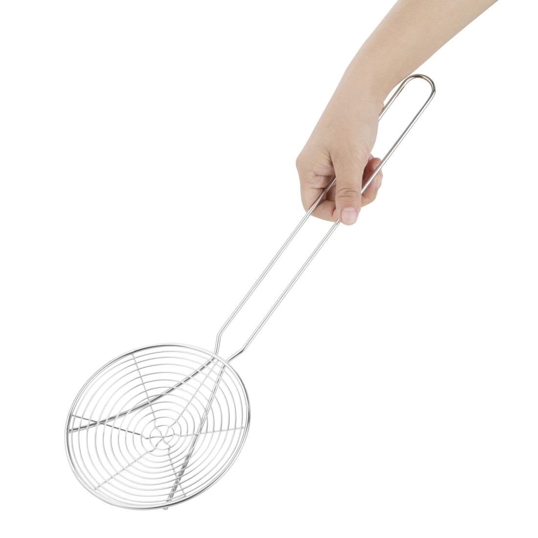 VOGUE Ragno / Schiumarola in acciaio inox 140 mm Inox395