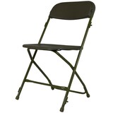 thumbnail of Chaise pliante gamme 'Jet' Marron 44 x 46.5 x 80cm Furnitrade