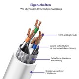 thumbnail of Helos Patchkabel S/FTP Cat 6 weiss 3,0m