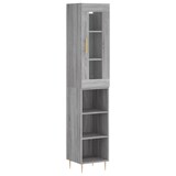 thumbnail of Helloshop26 - Buffet Sideboard Kommode Kleiderschrank Aufbewahrungsmöbel Organizer Küche Wohnzimmer Lounge hohe Sonoma-Eiche 34,5 x 02_0035342