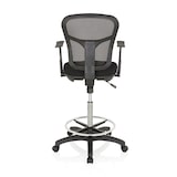 thumbnail of Taburete / silla de trabajo TOP WORK 108 tejido de malla negro hjh OFFICE