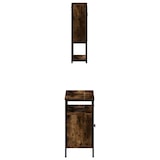 thumbnail of vidaXL 2-tlg. Badmöbel-Set Räuchereiche Holzwerkstoff