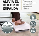 thumbnail of Fellowes Reposapiés 100% reciclable Breyta™, diseño compacto y portátil,  ajustable en altura, blanco