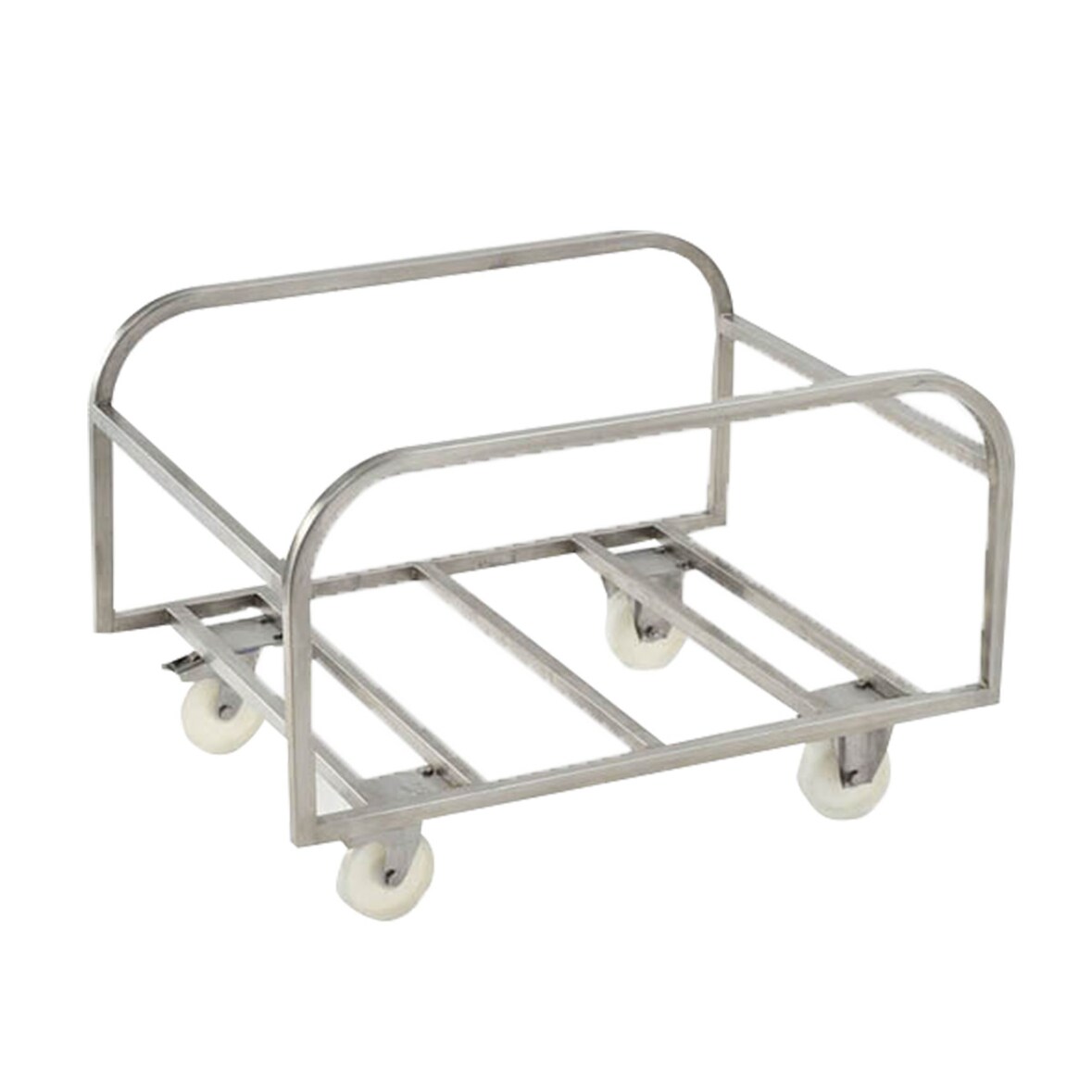 GILAC Chariot pour bac grand volume - inox - 310 L - Gris G111395