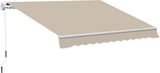 thumbnail of Toldo Manual Plegable de Aluminio con Manivela Terraza Balcón 395x245 cm Beige