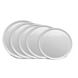 thumbnail of Saturnia, set 6 piatti pizza Napoli, in porcellana bianca cm 31 2146200-04001019