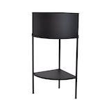 thumbnail of LOFT42 Flora hoek plantenbak - Metaal - Zwart