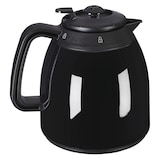 thumbnail of Exquisit Filterkaffemaschine KA 6502 sw | 2 Thermoskannen | 1x4 Filtergröße | 870 Watt | Abschaltautomatik |10 Tassen | Schwarz