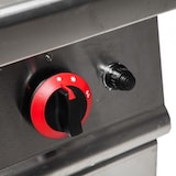 thumbnail of Fry Top Grill a gas sobre mueble - Acero inoxidable - Placa lisa S/70 - 400x730x970h mm