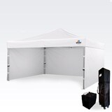 thumbnail of Promozelt 4x4m - mit 3 Wänden - Weiß