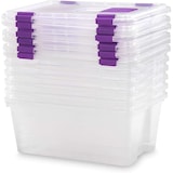 thumbnail of Pack 6 cajas de Almacenaje Capacidad de 20 litros | Medidas 470 x 320 x 195 mm | Lote de 6 Unidades