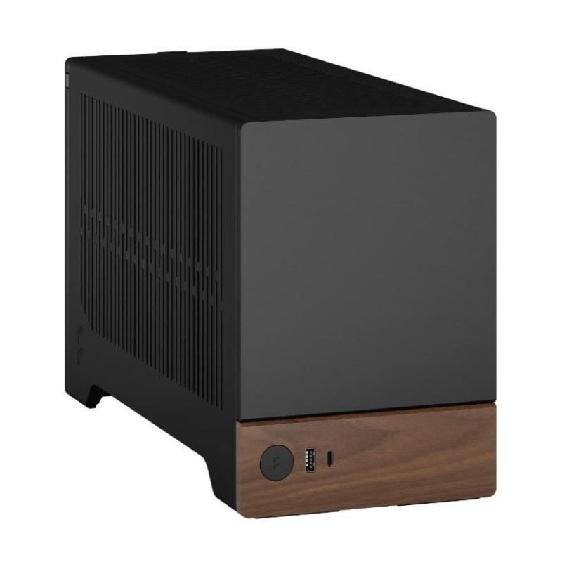 Boîtier Pc - Fractal Design - Fd-c-ter1n-01 - Mini-itx - Sff 10,4l - Gpu Jusqu'a 322mm - Terra Graphite