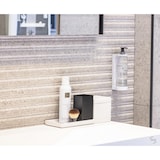 thumbnail of JVD Jabonera de 300 ml para baño o ducha modelo ISSIS en color blanco.